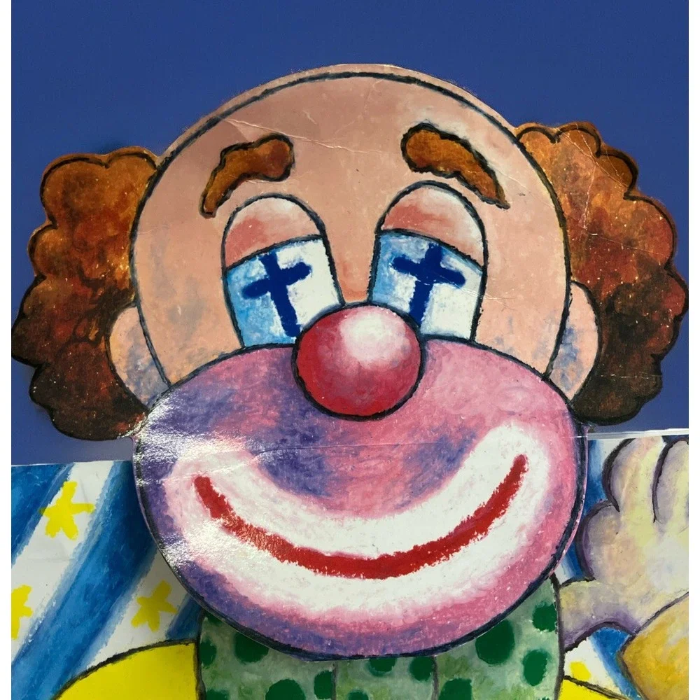 Happy‎ Birthday Clown Gift Bag Renaissance Brand